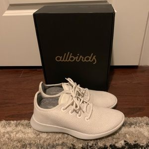 Allbirds White Mens Size 9 LIKE NEW
